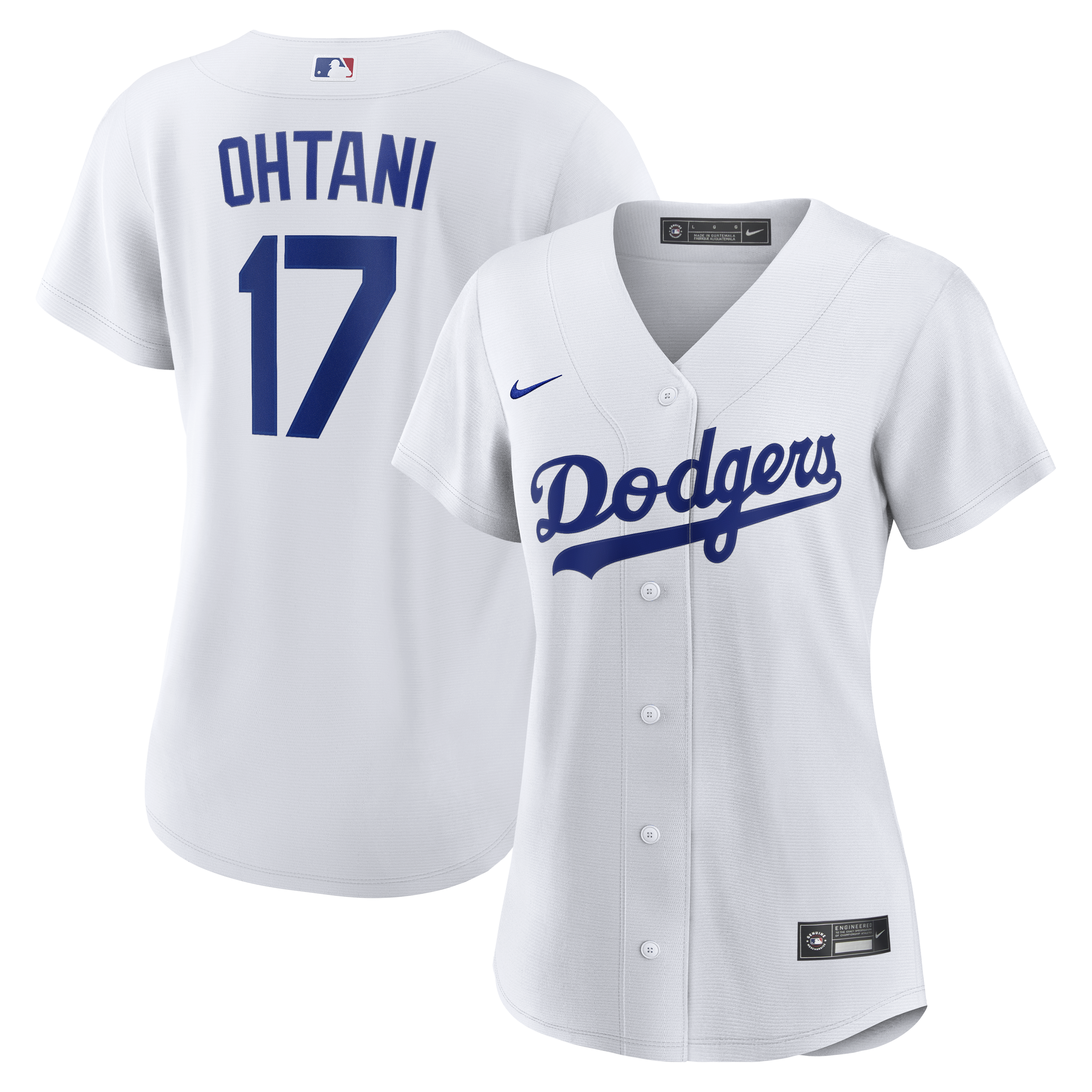 Women's Nike Shohei Ohtani White Los Angeles Dodgers Home Replica Jersey