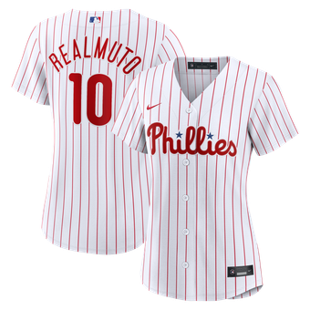Women's Nike J.T. Realmuto White Philadelphia Phillies Home Replica Jersey