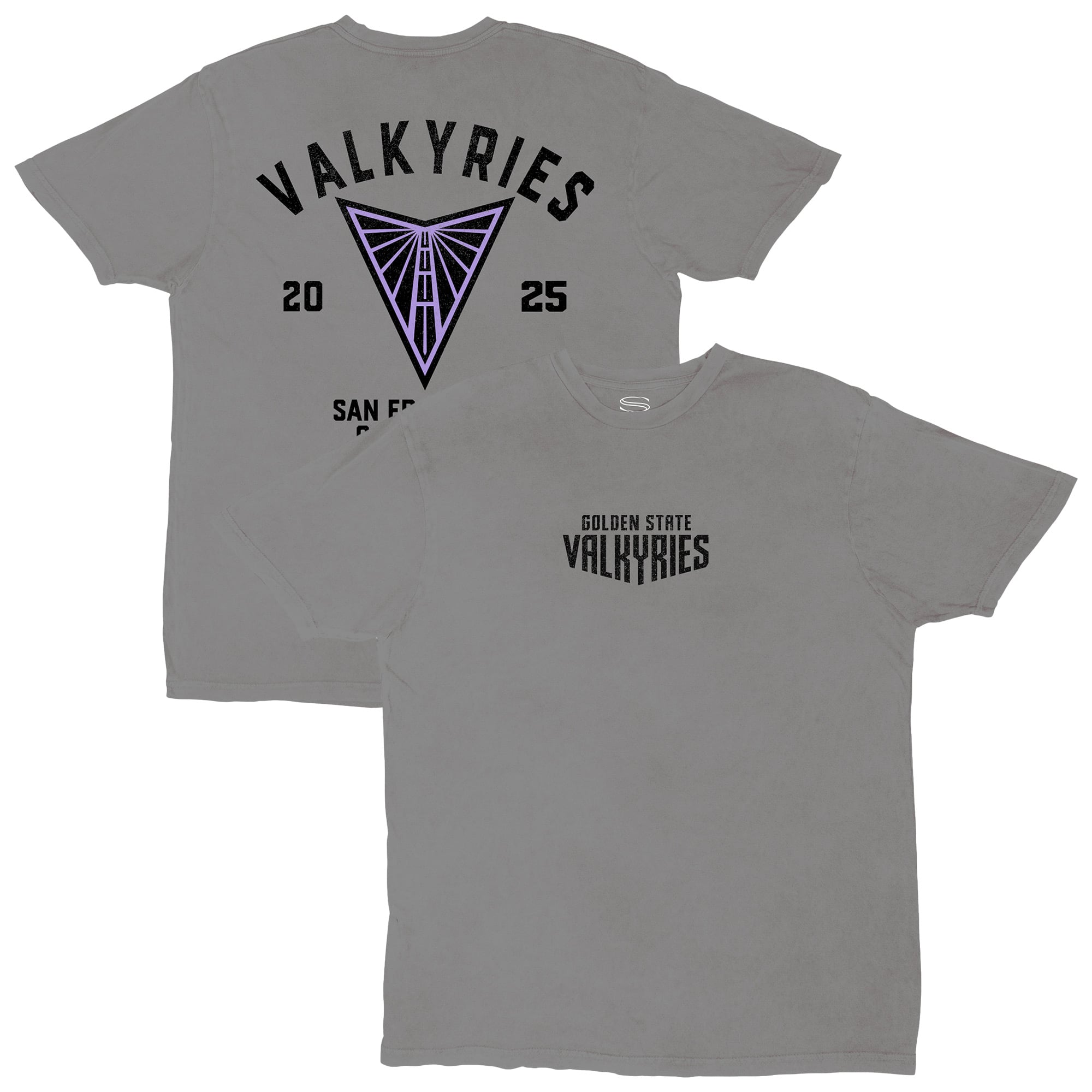 Unisex Stadium Essentials Purple Golden State Valkyries Oversized Vintage Wash T-Shirt