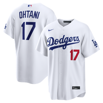 Men's Nike Shohei Ohtani White Los Angeles Dodgers Home Stadium Jersey