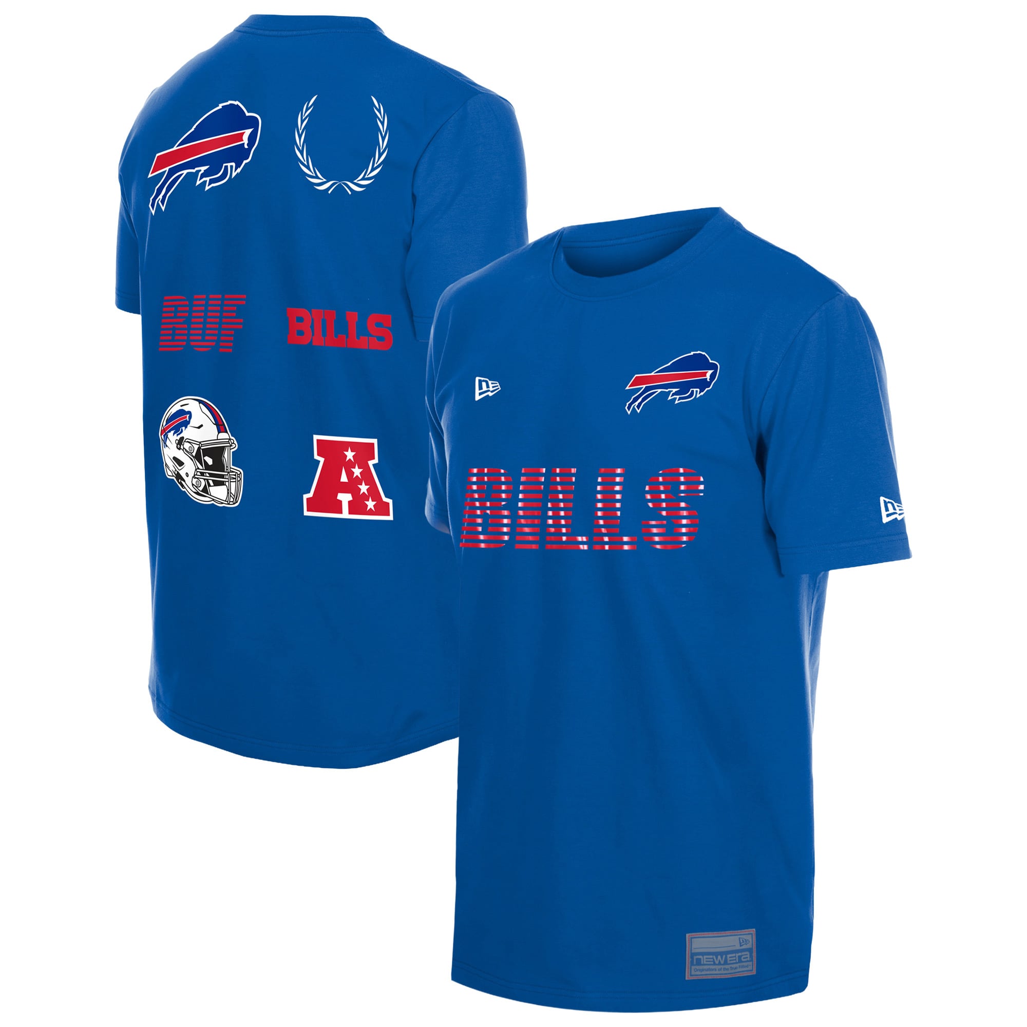 Men's New Era Royal Buffalo Bills Match T-Shirt