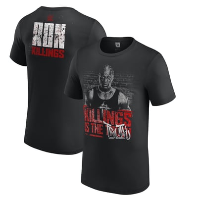 Men's Black Ron Killings/R-Truth Killings Is The Truth T-Shirt