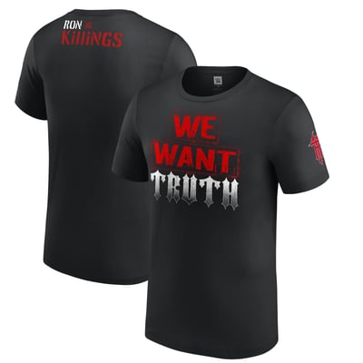 Youth Black Ron Killings/R-Truth We Want Truth T-Shirt