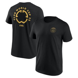 T-Shirt PSG x CWC Dual Logo - Noir - Homme, vue 2