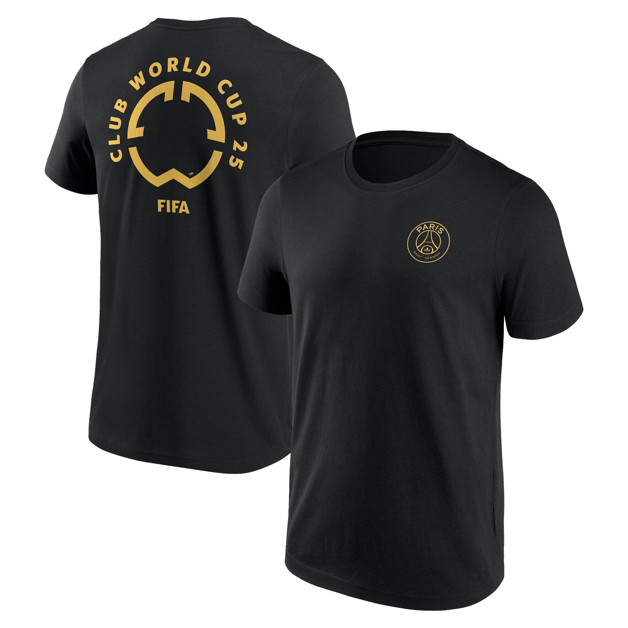 PSG x CWC Dual Logo Graphic T-Shirt - Black – Mens