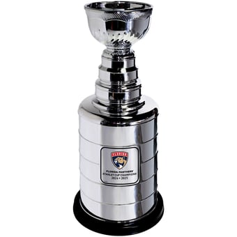 Florida Panthers 2025 Stanley Cup Champions 25" Trophy Acrylic Plaque