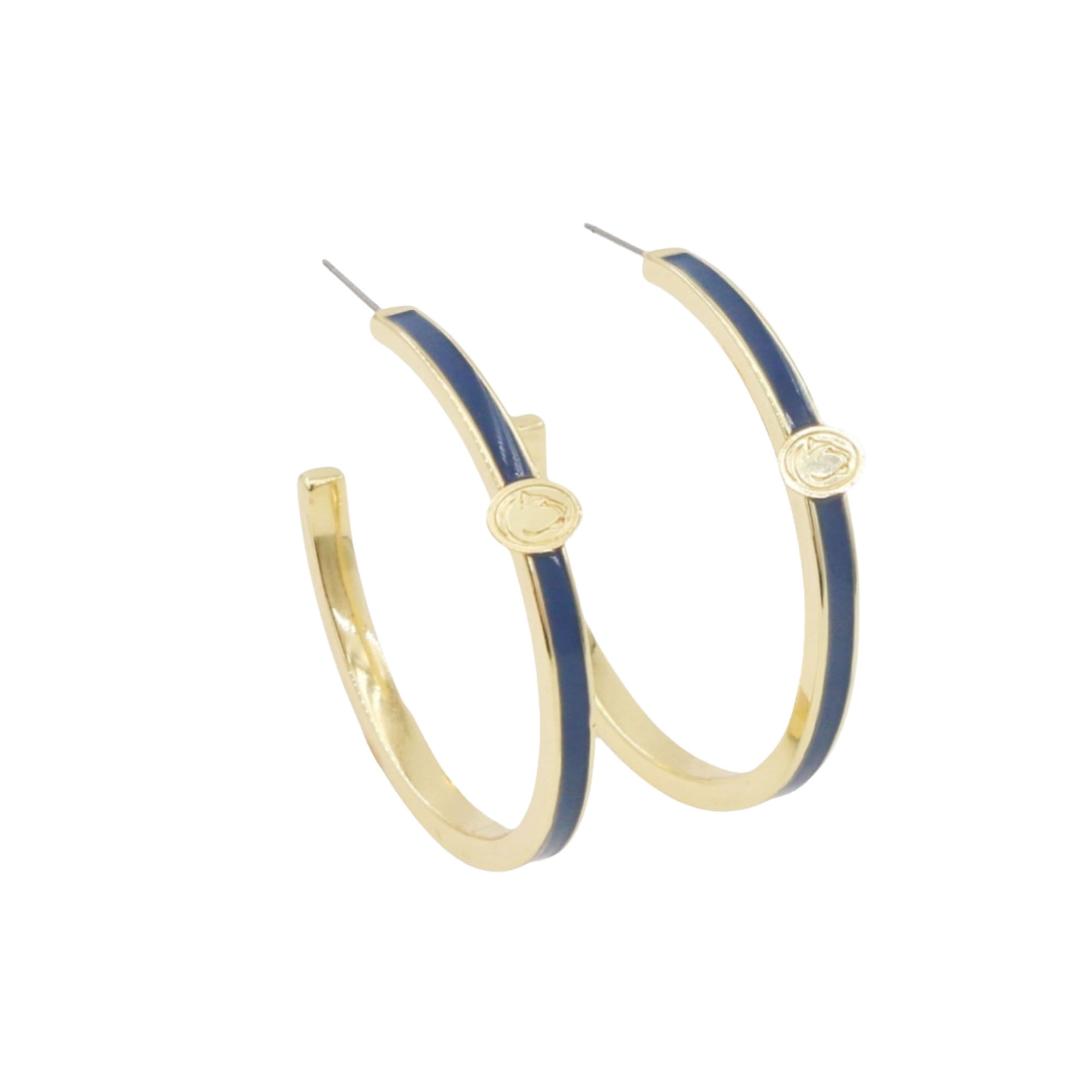 Brianna Cannon Penn State Nittany Lions Logo Hoop Earrings