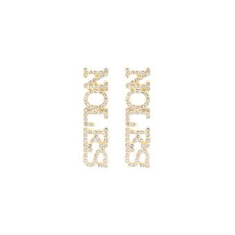 Brianna Cannon Florida State Seminoles Pavé Rhinestone Studs