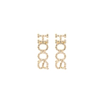 Brianna Cannon Virginia Cavaliers Hoos Pavé Rhinestone Studs
