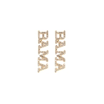 Brianna Cannon Alabama Crimson Tide Pavé Rhinestone Studs