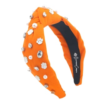 Brianna Cannon Clemson Tigers Paw Logo Headband