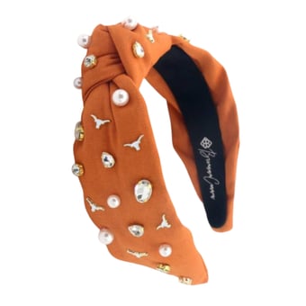 Brianna Cannon Texas Longhorns Logo Headband
