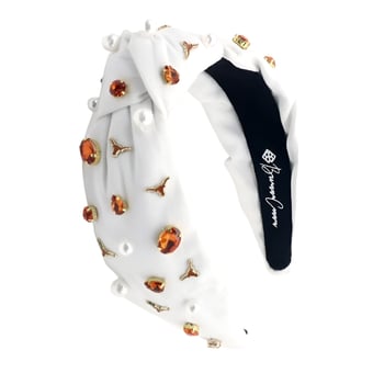 Brianna Cannon Texas Longhorns Logo Headband