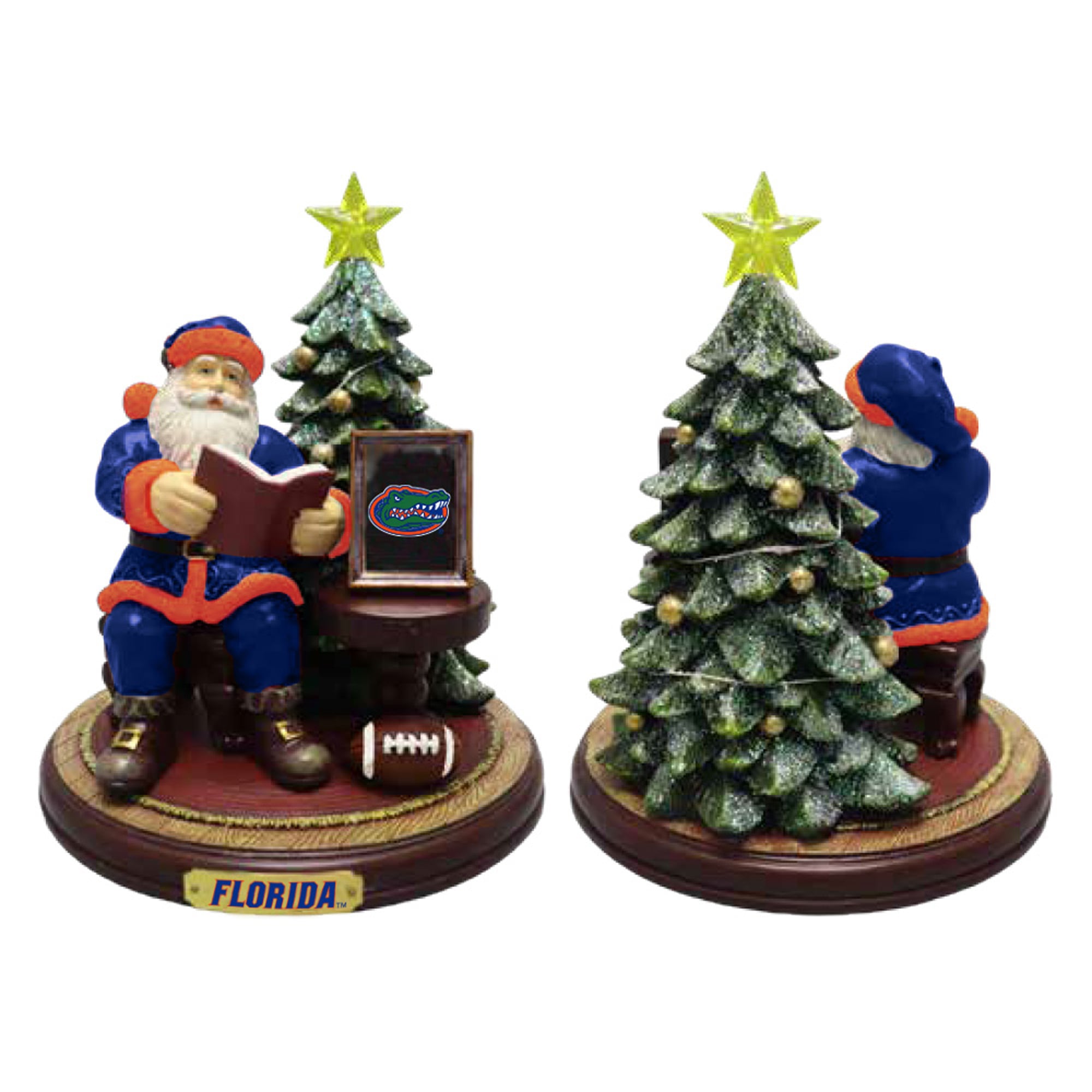 The Memory Company Florida Gators Christmas Story Santa Figurine