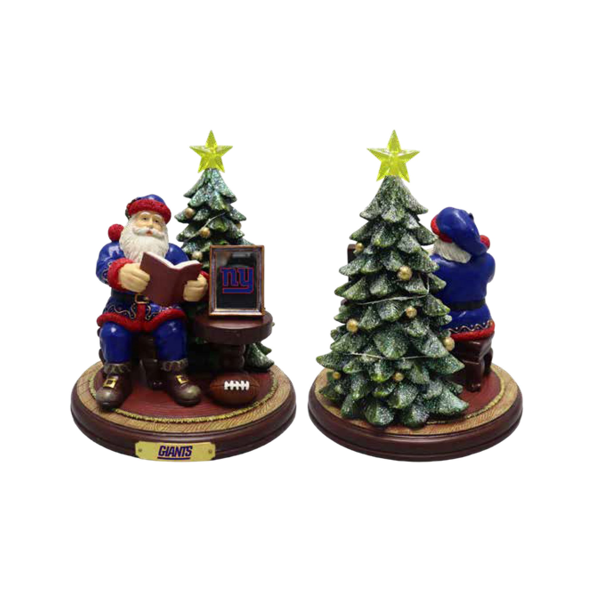 The Memory Company New York Giants Christmas Story Santa Figurine