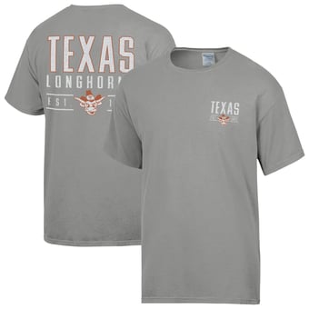 Men's ComfortWash  Gray Texas Longhorns Big Name T-Shirt