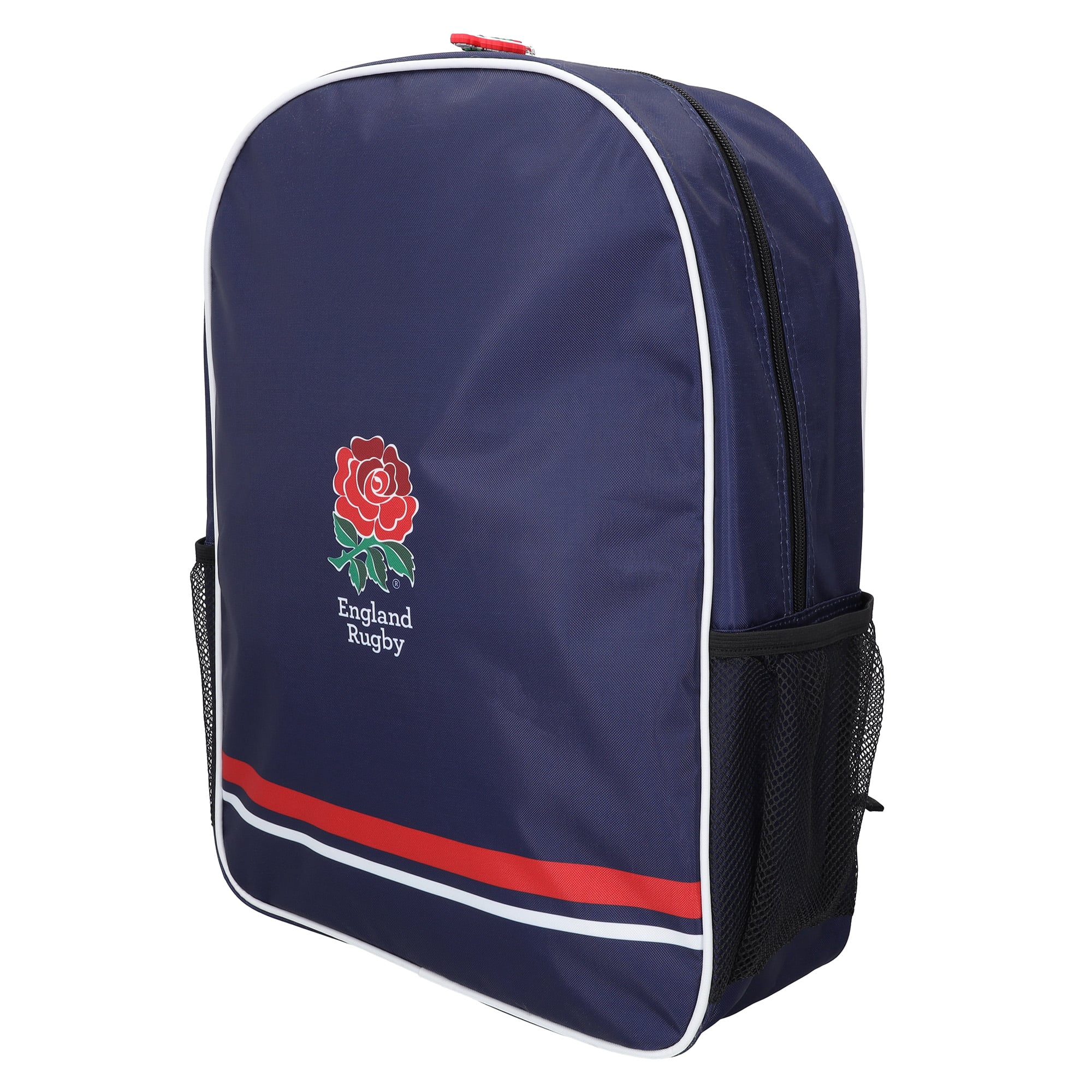 Zaino con stemma dell'Inghilterra Rugby - 43 x 27 cm - Blu navy