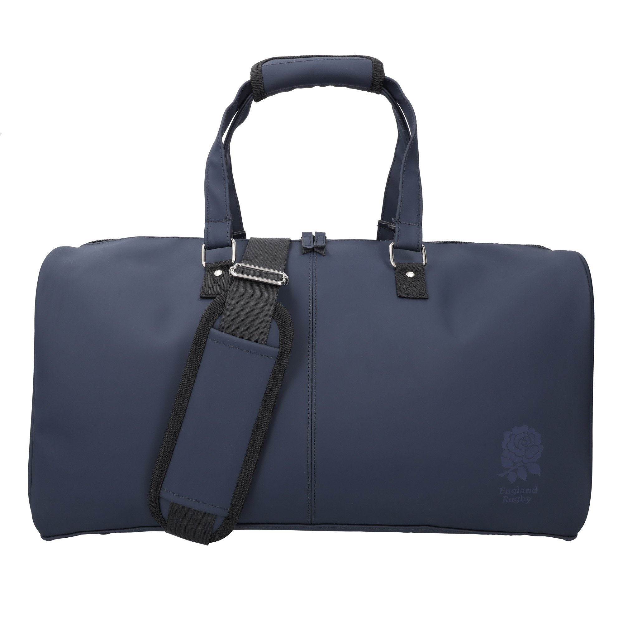 Borsa con stemma dell'Inghilterra Rugby - 24 x 43 cm - Blu navy