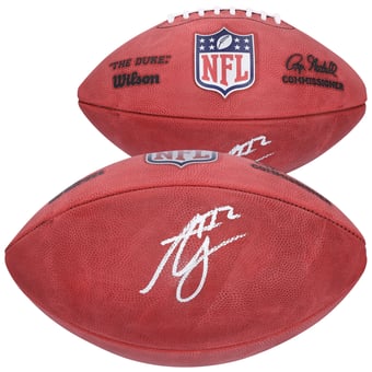 Ashton Jeanty Las Vegas Raiders Autographed Wilson Duke Full Color Football