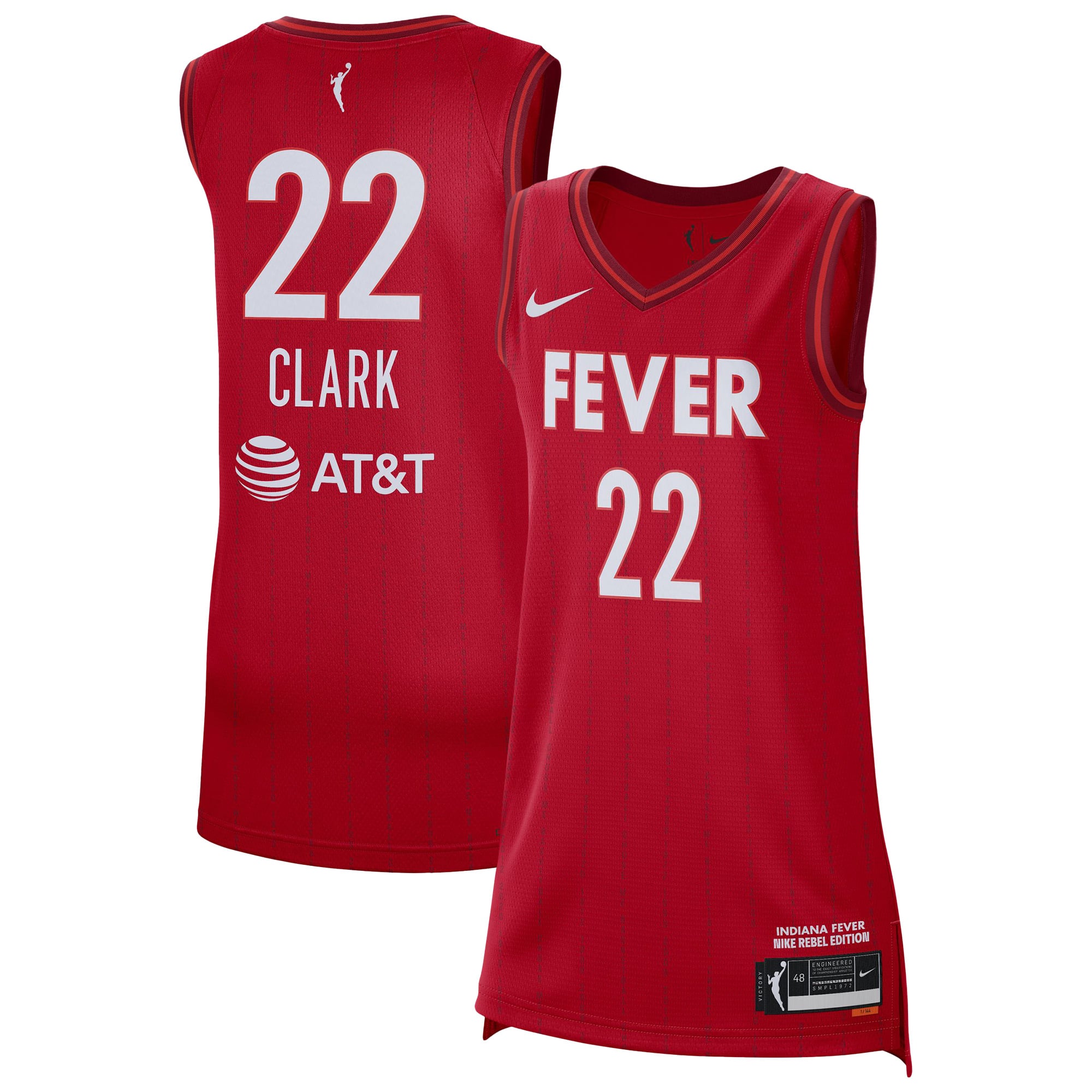 Unisex Nike Caitlin Clark Red Indiana Fever Rebel Edition Victory Jersey