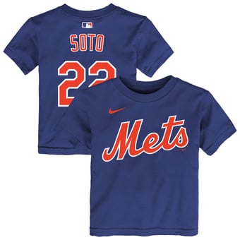 Toddler Juan Soto Royal New York Mets Name & Number T-Shirt