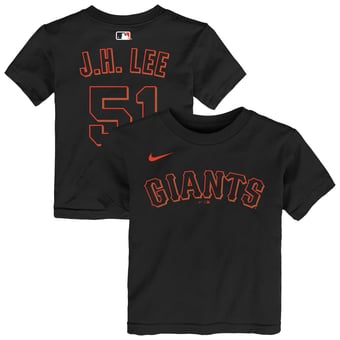 Infant Nike Jung Hoo Lee Black San Francisco Giants Name & Number T-Shirt