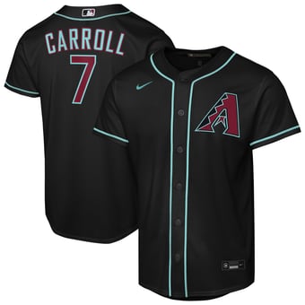 Youth Nike Corbin Carroll Black Arizona Diamondbacks Alternate Replica Jersey