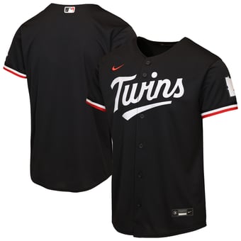 Youth Nike  Black Minnesota Twins Alternate 2 Stadium Jersey