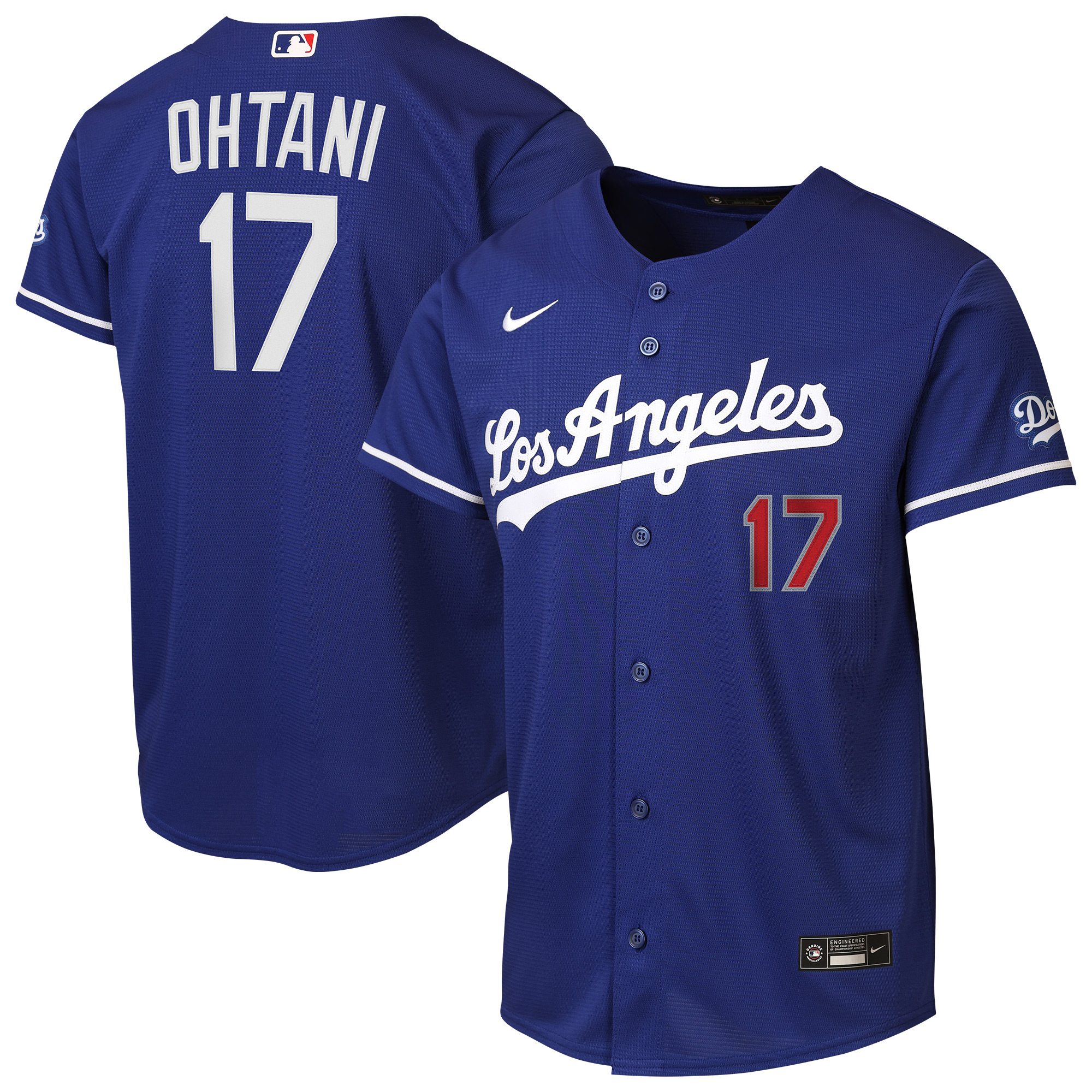 Youth Nike Shohei Ohtani Royal Los Angeles Dodgers Alternate Stadium Jersey