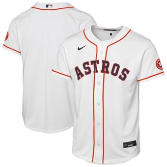 Youth Nike  White Houston Astros Home Stadium Jersey