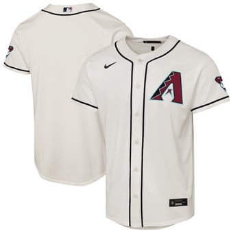 Youth Nike  Cream Arizona Diamondbacks Home Stadium Jersey