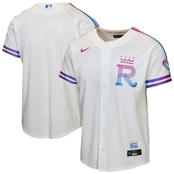 Youth Nike  White Kansas City Royals 2026 City Connect Stadium Jersey