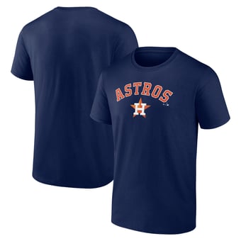 Men's Navy Houston Astros Team Lockup T-Shirt