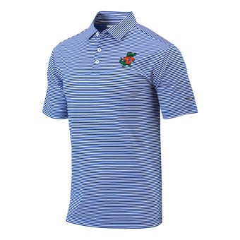 Men's Columbia Royal Florida Gators Vault Logo Club Invite Polo