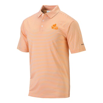 Men's Columbia Tennessee Orange Tennessee Volunteers Vault Logo Club Invite Polo