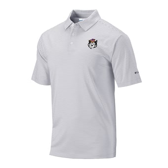 Men's Columbia White Washington Huskies Vault Logo Club Invite Polo