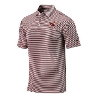 Men's Columbia Maroon Virginia Tech Hokies Vault Logo Club Invite Polo