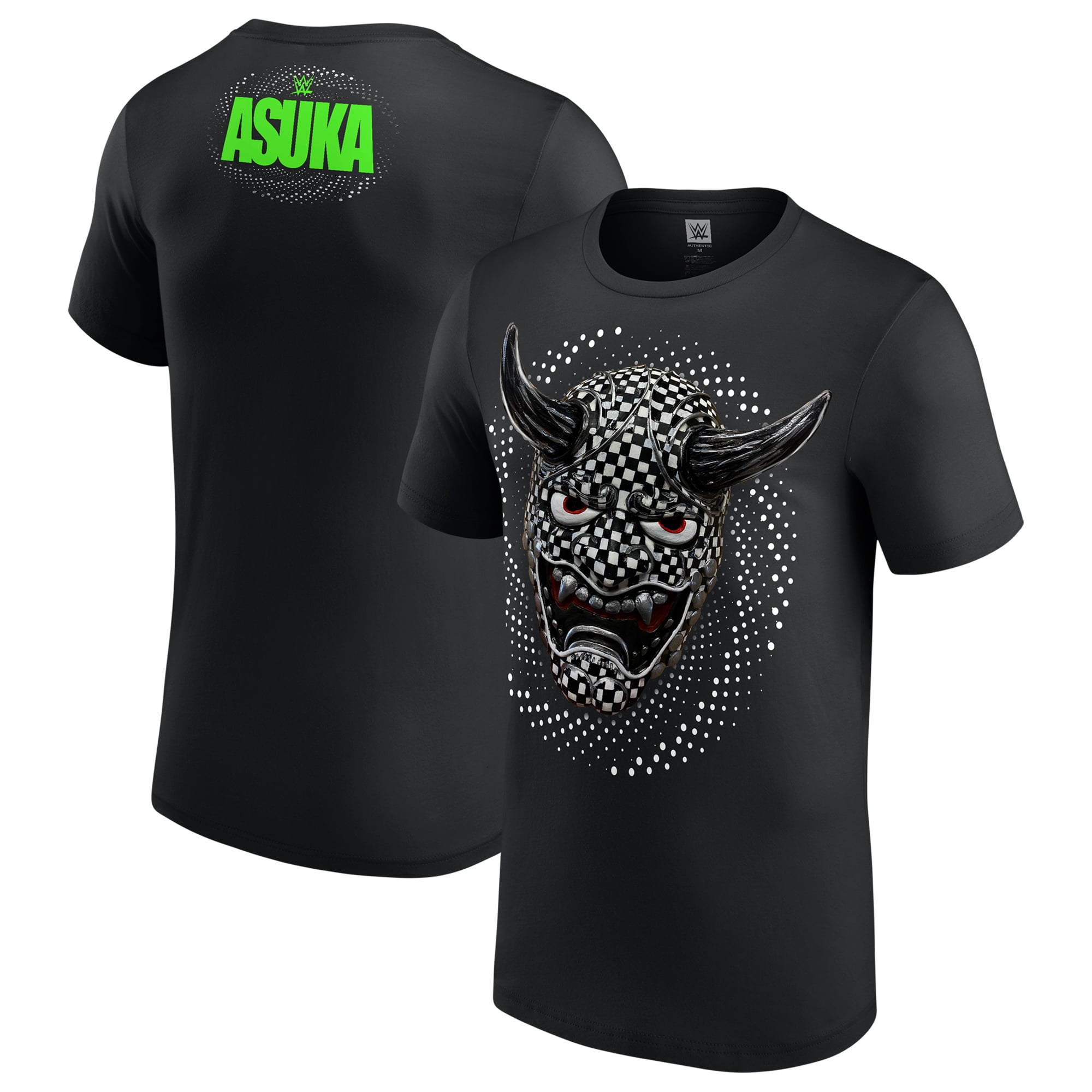 Men's Black Asuka Spirit Mask T-Shirt