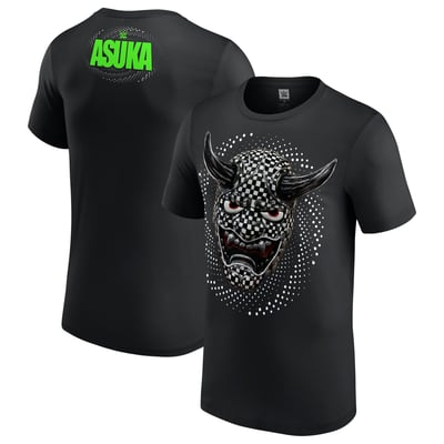 Men's Black Asuka Spirit Mask T-Shirt