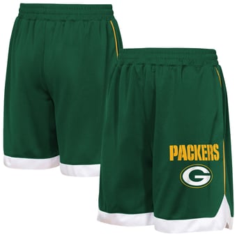 Youth Outerstuff  Green Green Bay Packers All Star Mesh Shorts