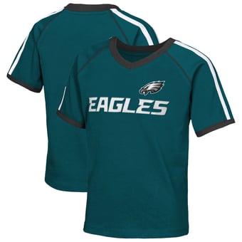 Girls Youth Outerstuff  Midnight Green Philadelphia Eagles Score Breaker Soccer T-Shirt