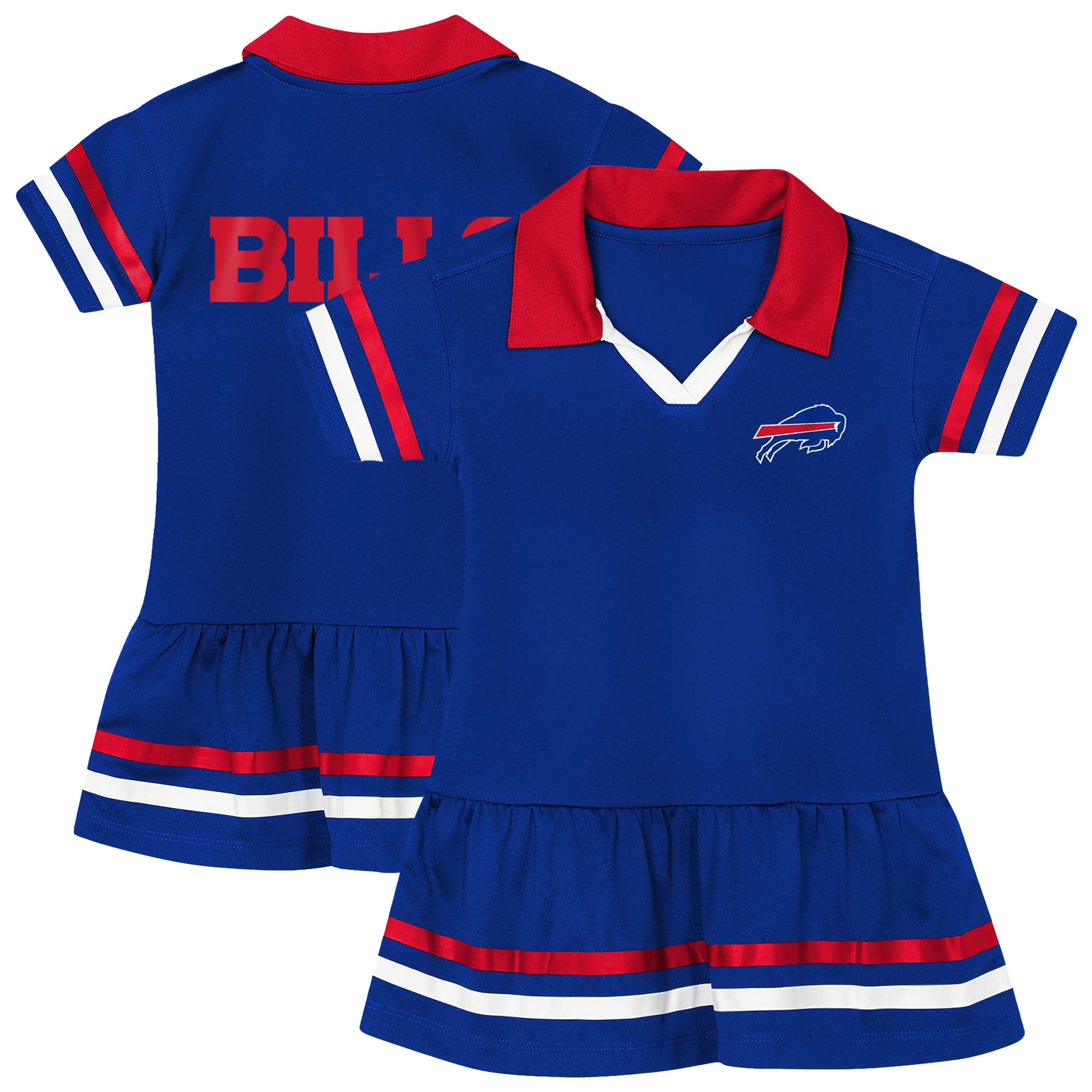 Girls Toddler Outerstuff  Royal Buffalo Bills Star Player Dress