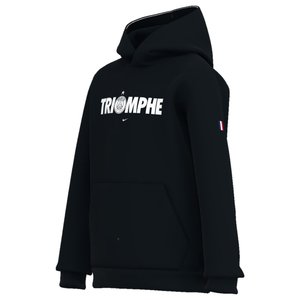 Sweat capuche PSG Champions d'Europe Nike TRIOMPHE - Noir - Enfant, vue 5