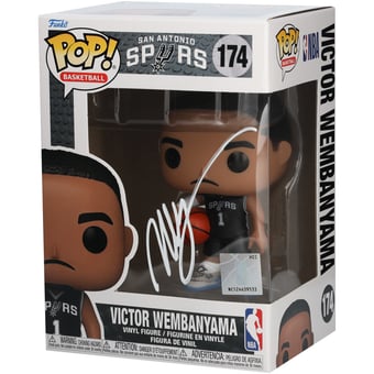 Victor Wembanyama San Antonio Spurs Autographed #174 Funko POP! Figurine