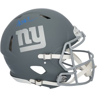 Abdul Carter New York Giants Autographed Riddell Slate Speed Authentic Helmet