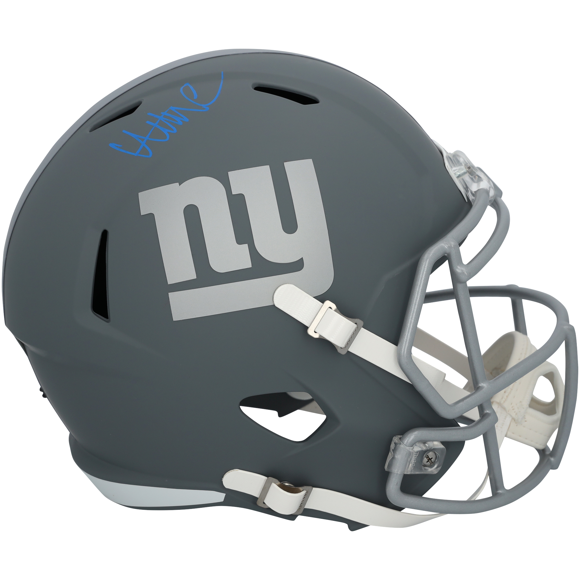 Abdul Carter New York Giants Autographed Riddell Slate Speed Replica Helmet