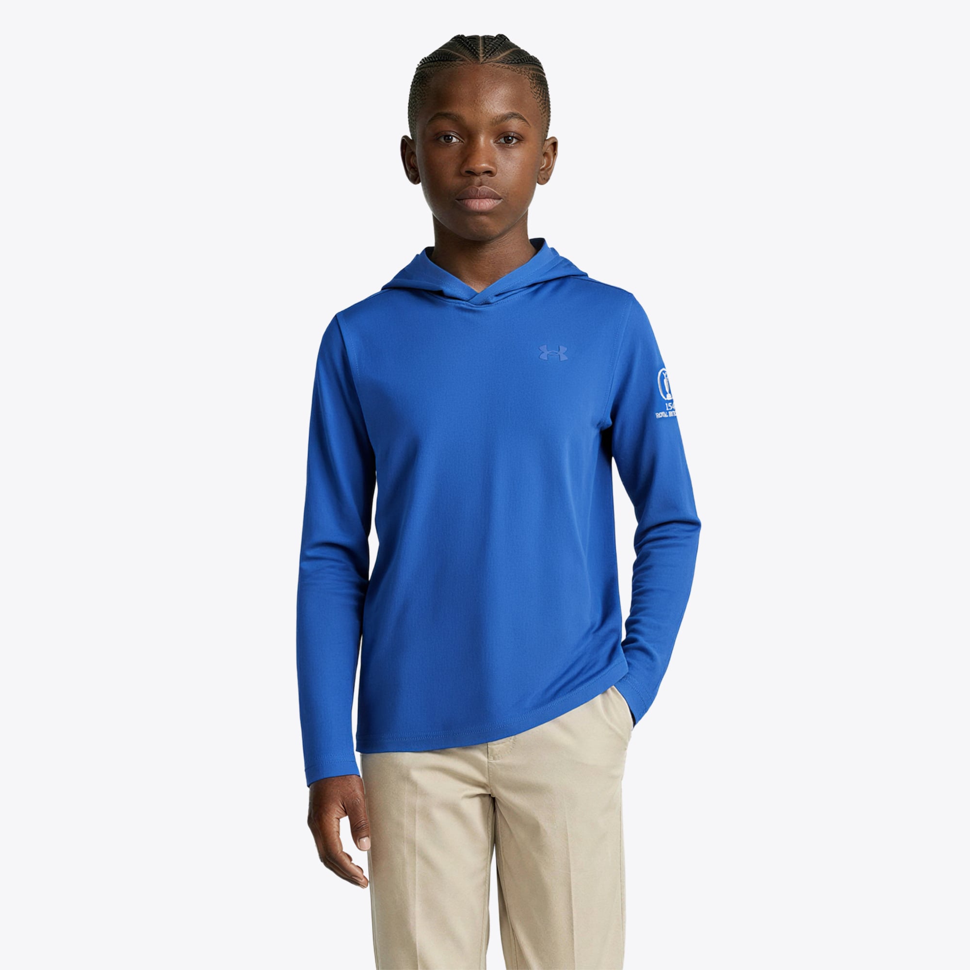 Felpa con cappuccio The 154th Open Royal Birkdale Under Armour Lightweight - Blu Navy - Junior