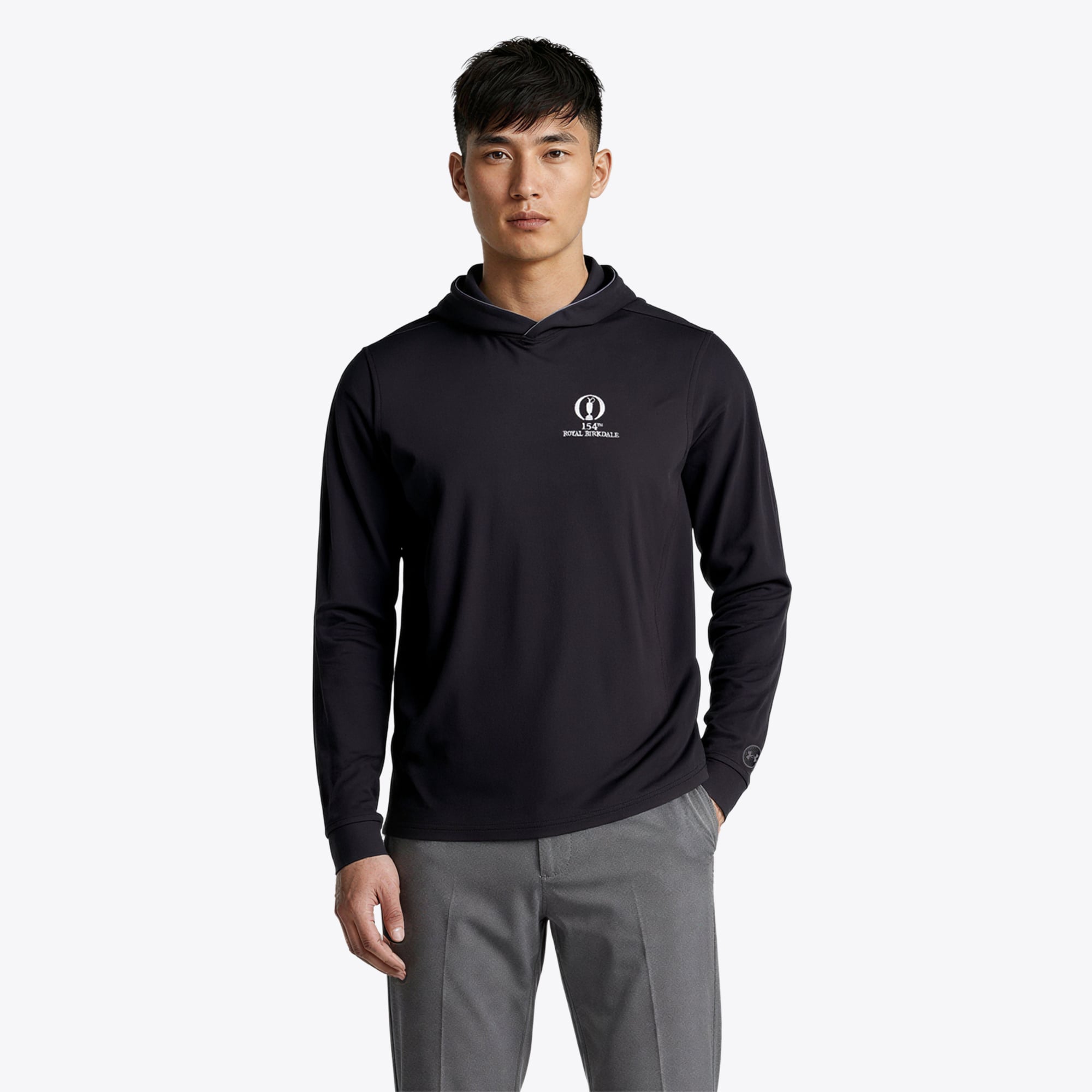 Felpa con cappuccio The 154th Open Royal Birkdale Under Armour Lightweight - Nero