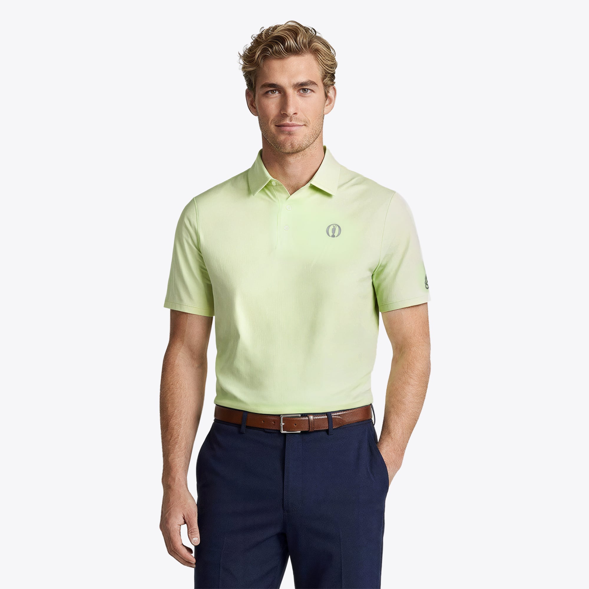 Polo The Open Under Armour x Steph Curry - Giallo