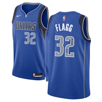 Cooper Flagg Dallas Mavericks Autographed Nike Blue Icon Swingman Jersey with "2025 #1 Pick" Inscription